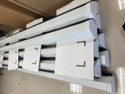 Lot of 10 DA-LITE 8' Projection Screen